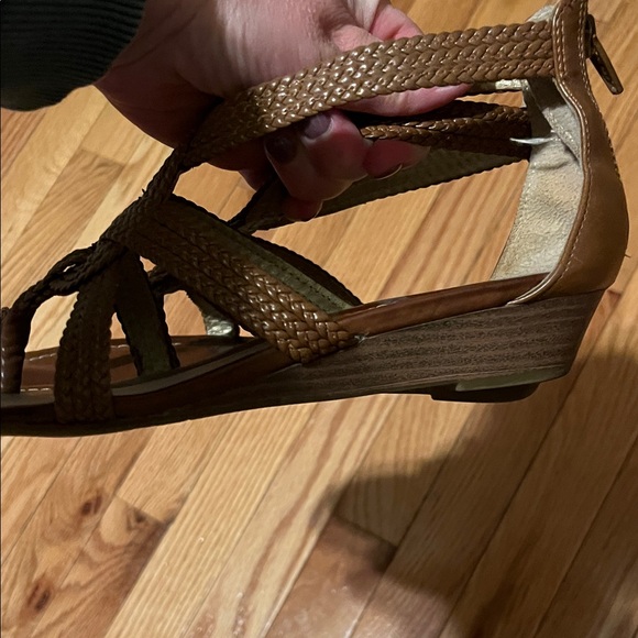 Women's Brown Sandals - Picture 3 of 5